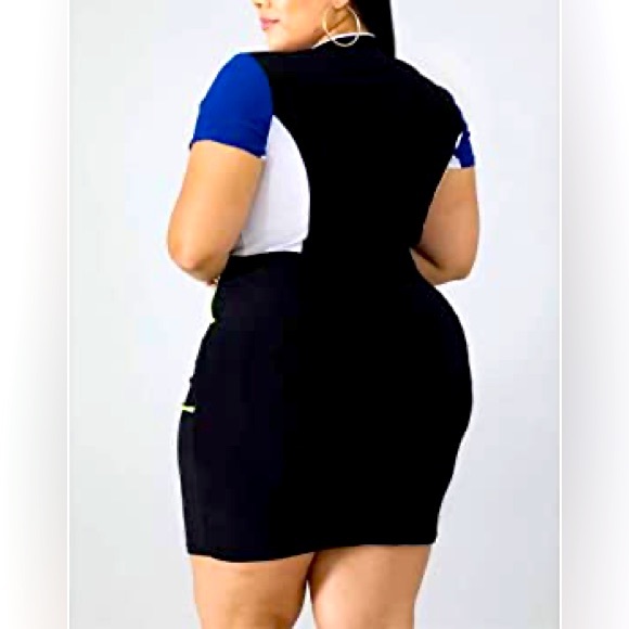 Fashion Queen “Mania” Zip Up Dress w Pockets- S (NWOT) - Picture 9 of 9